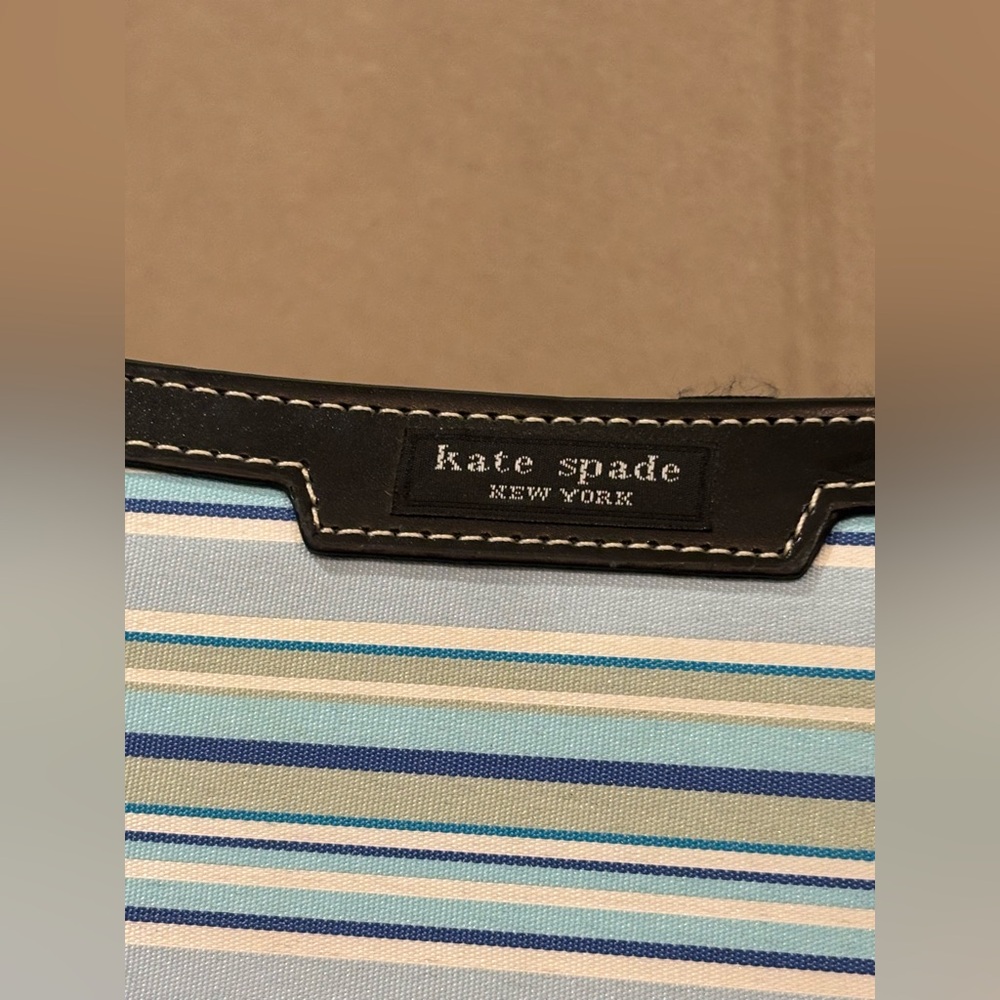 Kate Spade ♠️ 

Striped Blue / Green and Black Women's Bag - Picture 12 of 12